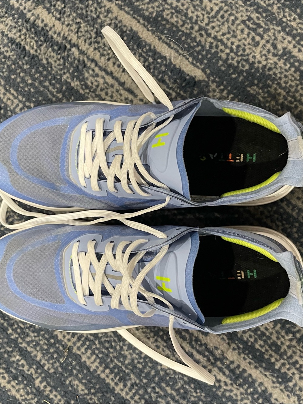 Hettas Women’s Light Blue Athletic Running Shoes Size 9.5
